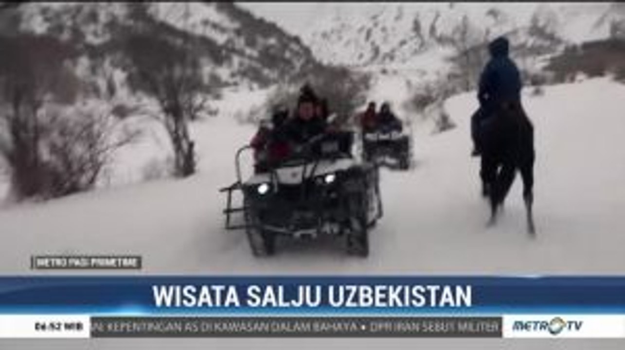 Menikmati Dinginnya Salju di Uzbekistan
