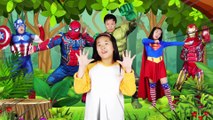 슈퍼히어로 핑거송 영어동요 Finger Family Superheros | Kids Songs and Nursery Rhymes 리