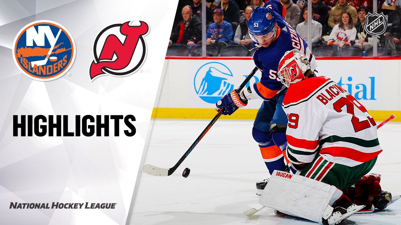 NHL Highlights | Islanders @ Devils 01/07/20