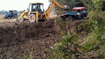 Jcb machine loading in tractor powerful jcb machine by rubungsa mochahari