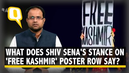 ‘Free Kashmir’ Poster Row: Decoding Shiv Sena’s ‘Soft’ Stance