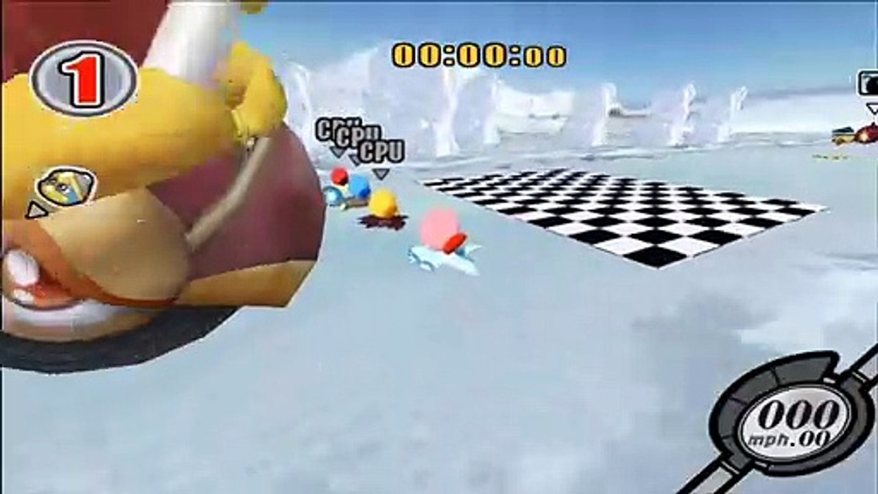 Kirby Air Ride Debug Menu- 5 Players