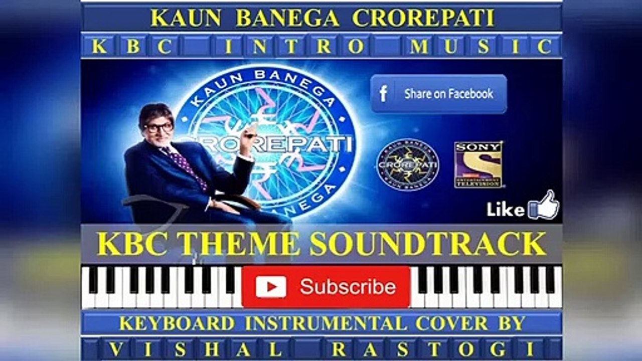 KBC Intro Music || KBC Theme SoundTrack || Live on Korg || Vishal Rastogi