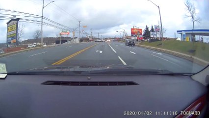 Bad Timing to Turn into Parking Lot