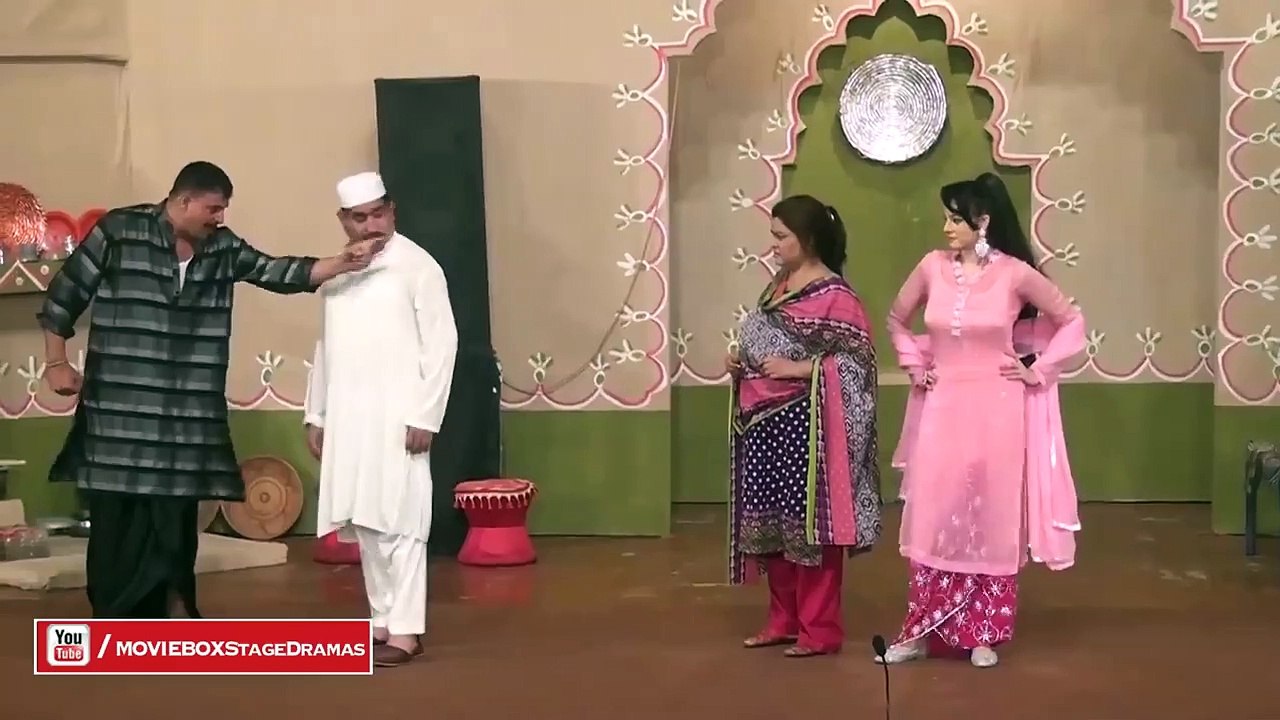AFREEN PARI DE NAKHRAY  FULL COMEDY CLIP. Nasir Chanyouti, Gulfam, Qaiser Piya