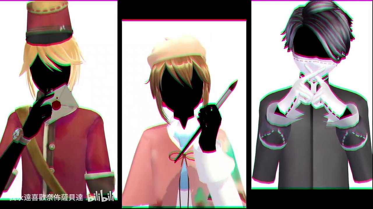 第五人格MMD：【我永遠喜歡奈佈薩貝達】 ‖公募組‖ 露出你那自誇的尖牙，將一切吞噬殆盡 『ANIMAる』
