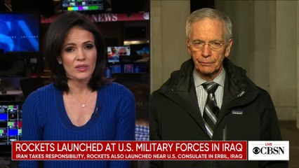Iran may have crossed "a red line" with missile strike as U.S. mulls response