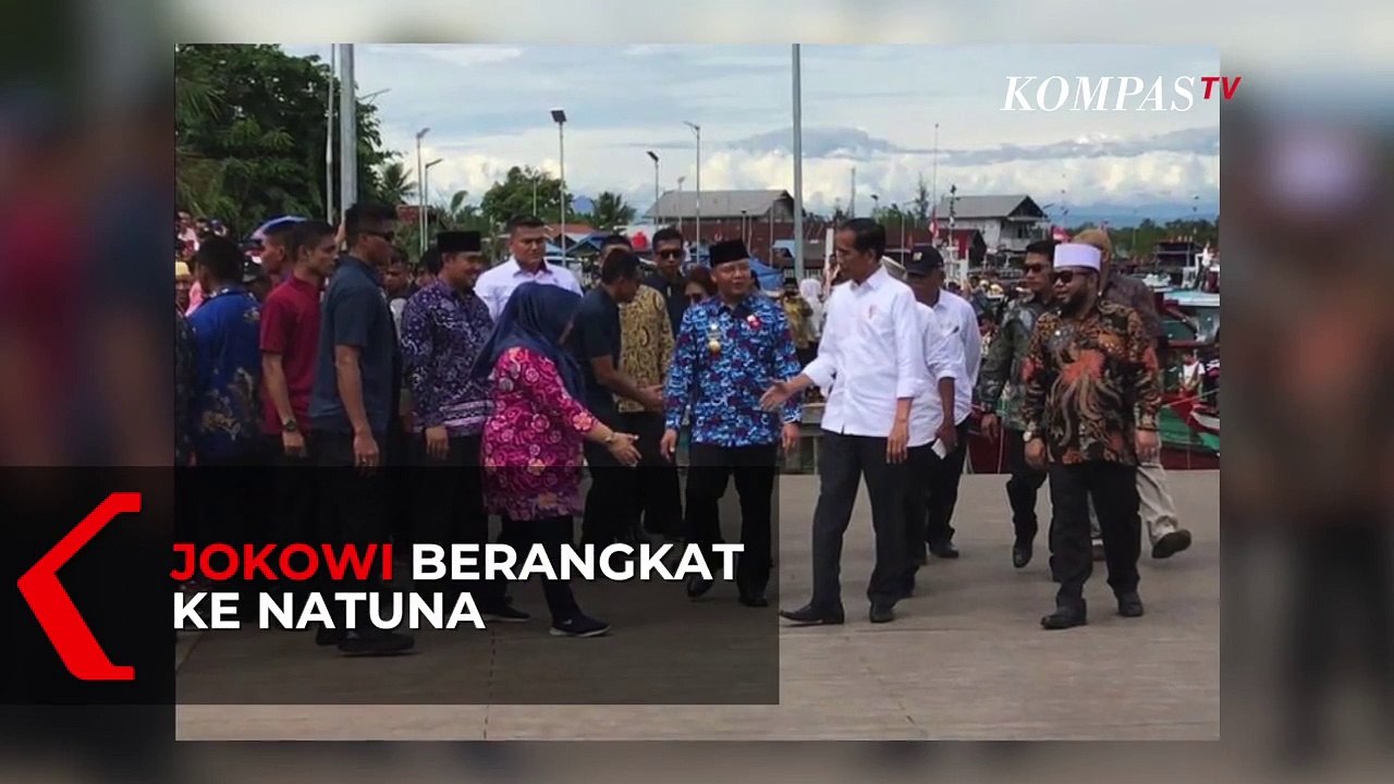 Jokowi Berangkat ke Natuna