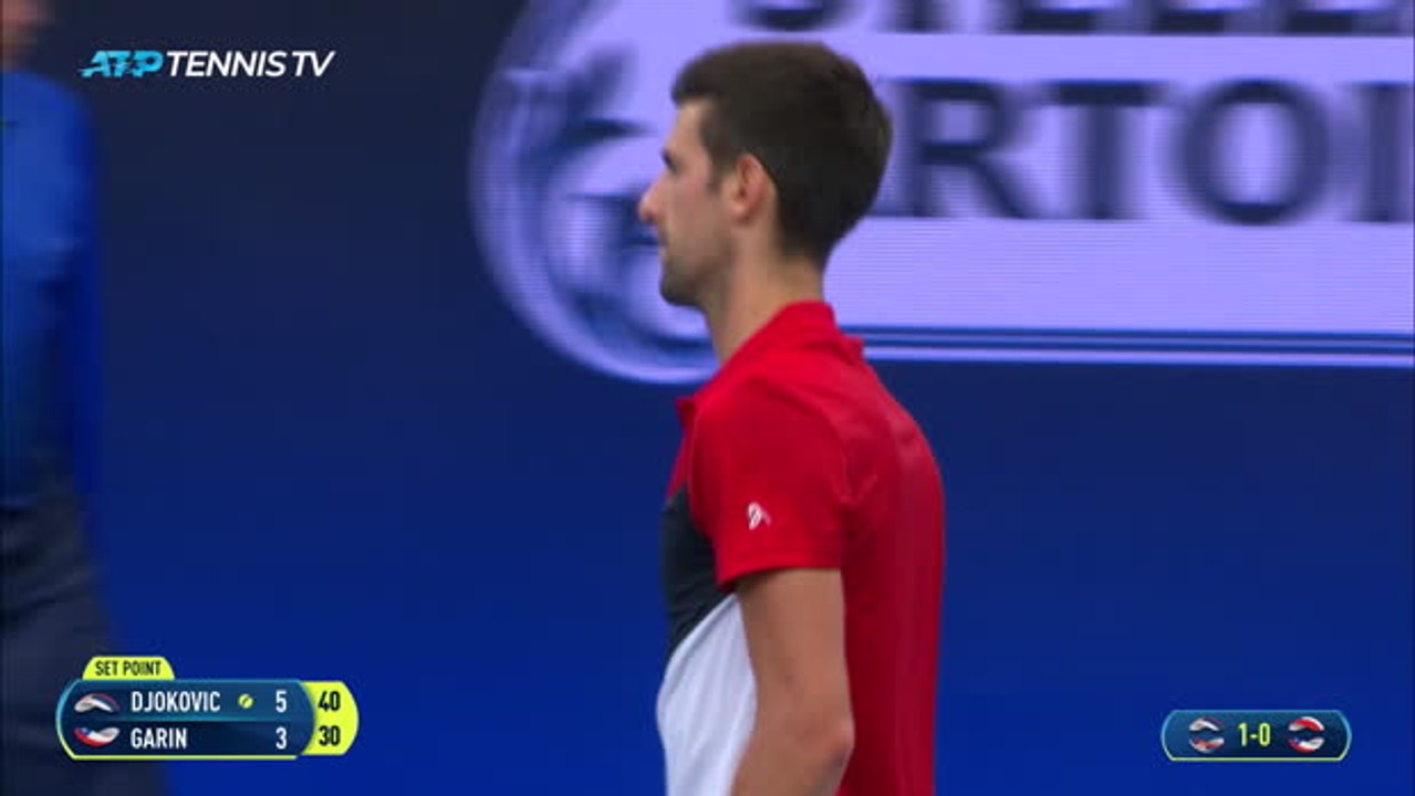 Djokovic continues winning form with Garin victory