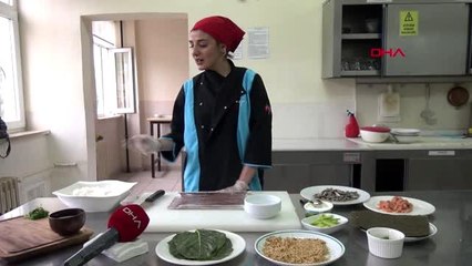 Rize kara lahana ve hamsi birleşti, 'hamsili suşi' oldu