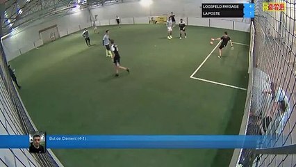 But de Clément (4-1) - LOOSFELD PAYSAGE Vs LA POSTE - 07/01/20 20:00 - LIGUE 4 - Poitiers Game Parc