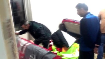 "Şafak operasyonu"nda arama yapılan çöp evden uyuşturucu çıktı