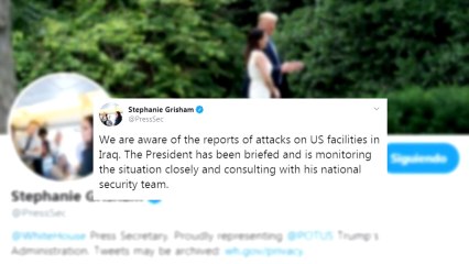 Varios misiles iraníes impactan en una de las bases de EEUU en Irak.