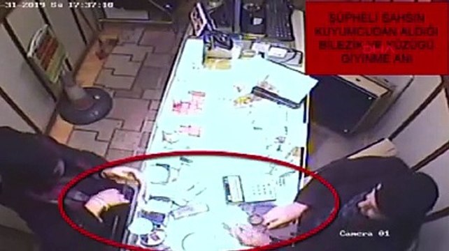 Biber gazıyla kuyumcu soyan kadın tutuklandı