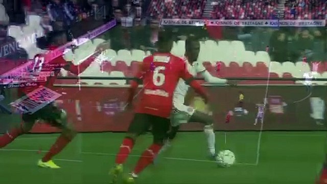 J14 EA Guingamp - AC Ajaccio ( 1-1 ) - Résumé - (EAG - ACA) 2019-20