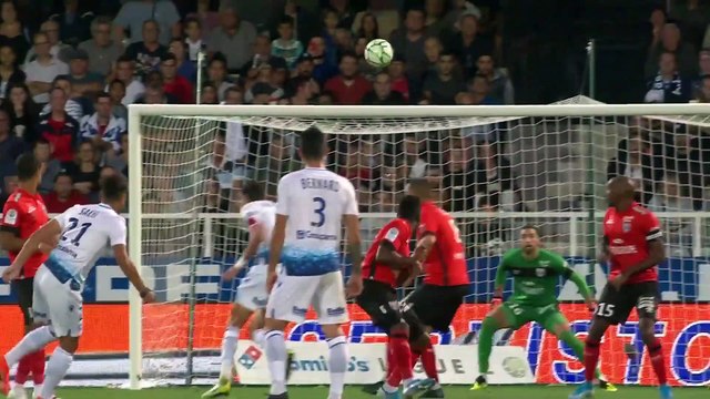 AJ Auxerre - EA Guingamp ( 2-2 ) - Résumé - (AJA - EAG) 2019-20