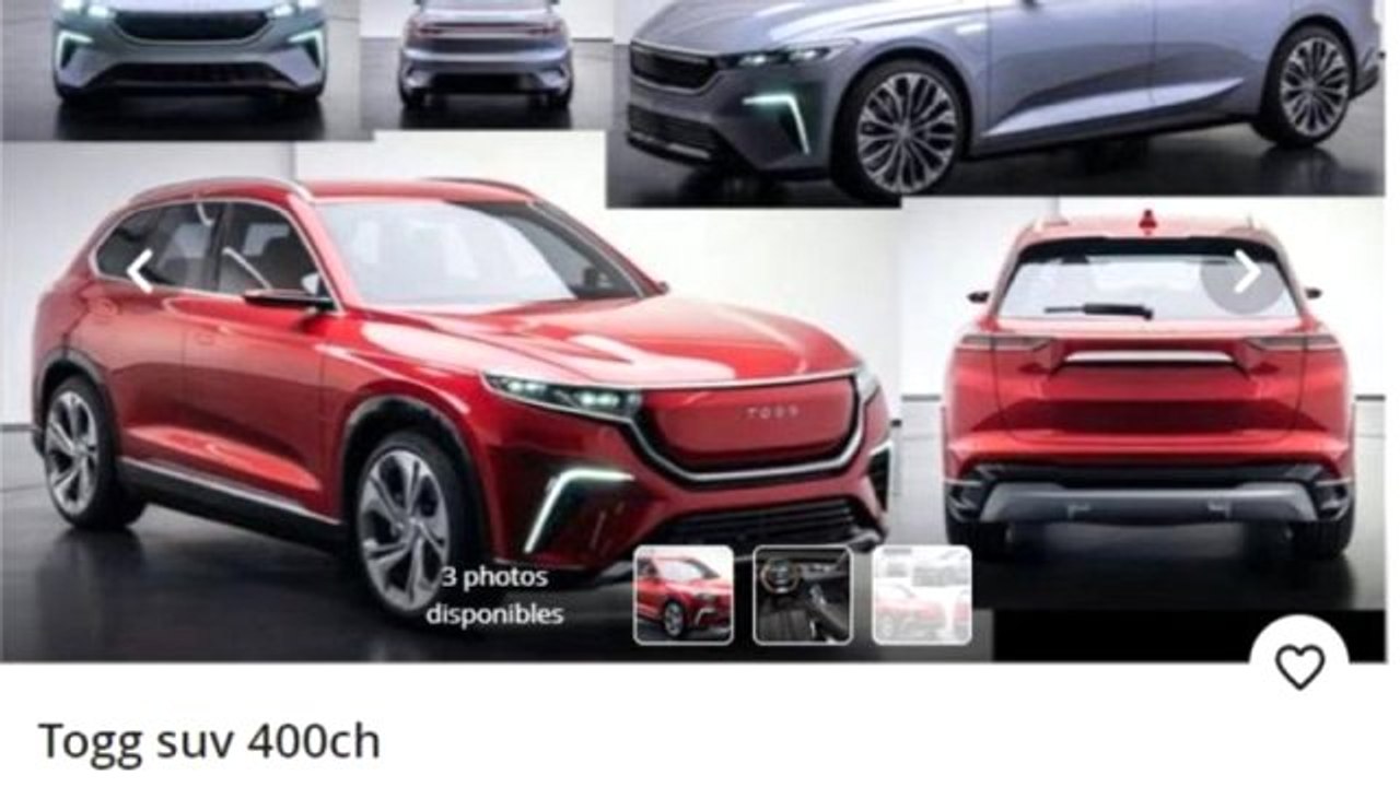 Yerli otomobil TOGG, Fransa'nın ikinci el alışveriş sitesinde sahte ilanla 'satışa çıktı'