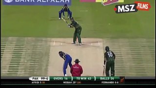 Pakistan vs Sri Lanka T20 Match 2011 Thrilling Finish - PAK vs SL