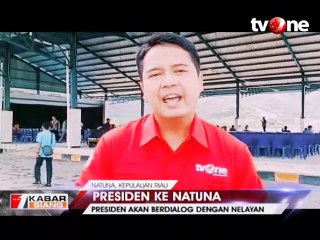 Jokowi Kunjungi Natuna Bersama Para Menteri dan Panglima TNI