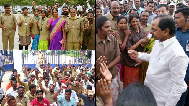 KCR Said Good News To TSRTC Workers For Sankranthi Festival ! || Oneindia Telugu