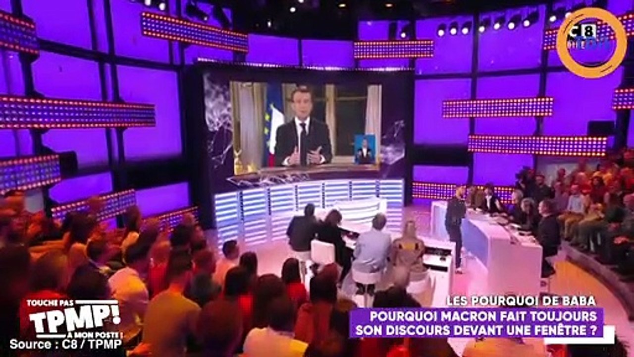 Voeux d’Emmanuel Macron : Cyril Hanouna explique pourquoi il était devant une fenêtre