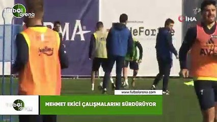 Mehmet Ekici çalışmalarını sürdürüyor