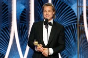 Brad Pitt Golden Globes 2020 Winner Monologue & Jennifer Aniston reaction