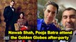 Nawab Shah, Pooja Batra attend the Golden Globes after-party