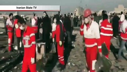 Mueren más de 170 personas que viajaban en el avión siniestrado en Teherán