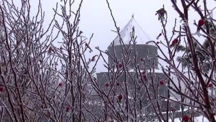 Kars'ta dondurucu soğuklar