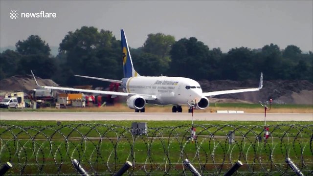 File footage shows same Ukraine International Airlines jet that crashed in Iran