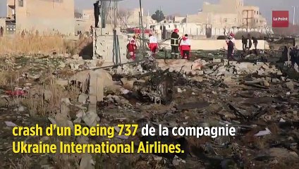 Téhéran : un Boeing ukrainien s'écrase avec au moins 168 passagers