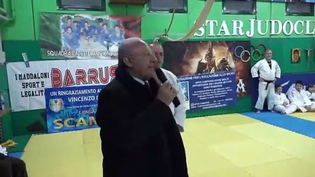 De Luca visita al centro sportivo di Gianni Maddaloni (07.01.20)