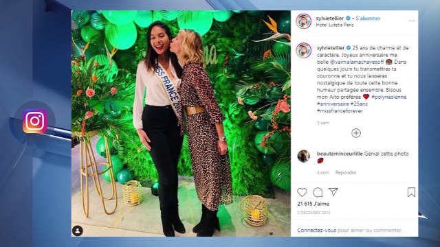 Sylvie Tellier révèle l'identité de ses deux Miss France préférées