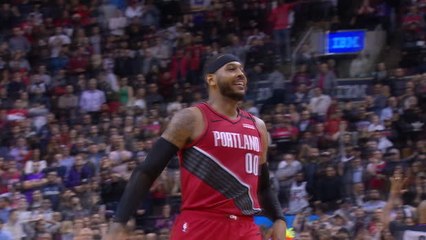 Carmelo Anthony wins it with 3.3 seconds left