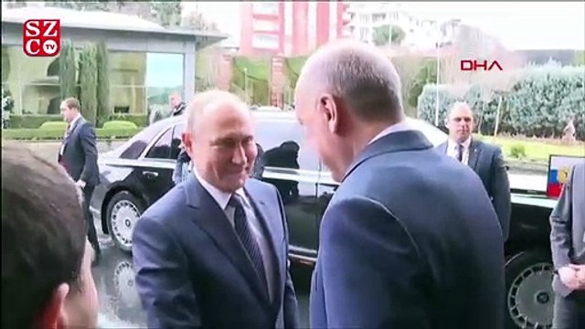 Erdoğan ile Putin bir araya geldi