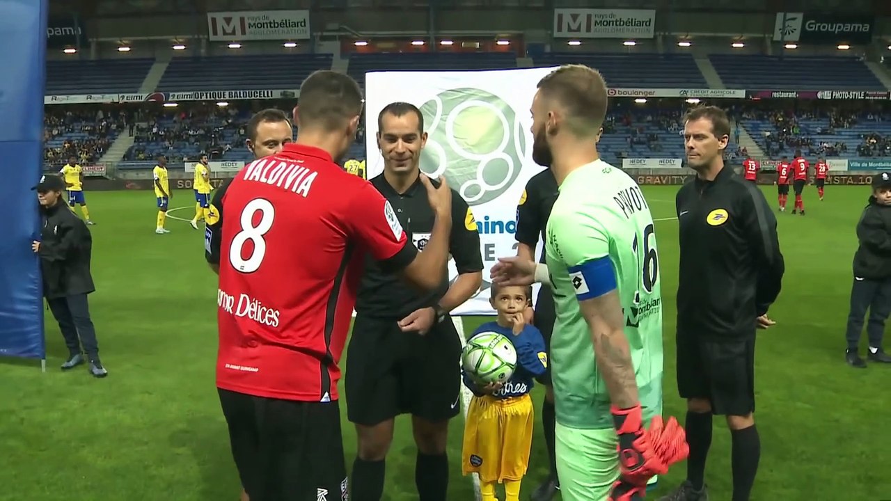 J8 FC Sochaux-Montbéliard - EA Guingamp ( 3-1 ) - Résumé - (FCSM - EAG)   2019-20