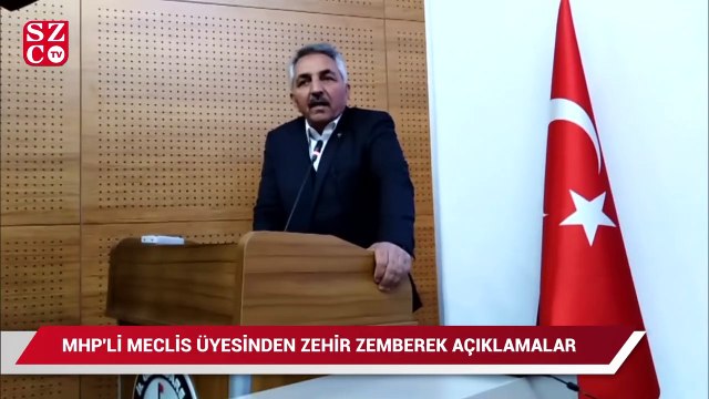 MHP’li isimden zehir zemberek açıklama