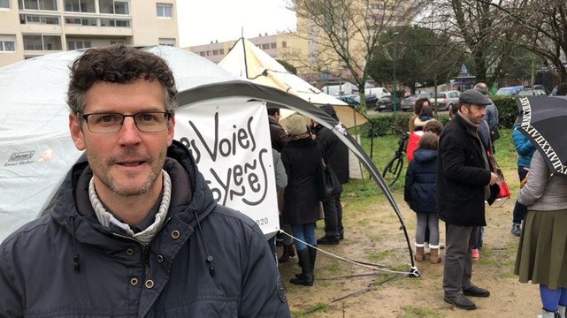 Nicolas Hélary, tête de liste du collectif Les voies citoyennes