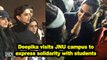 Deepika Padukone visits JNU campus to express solidarity with students