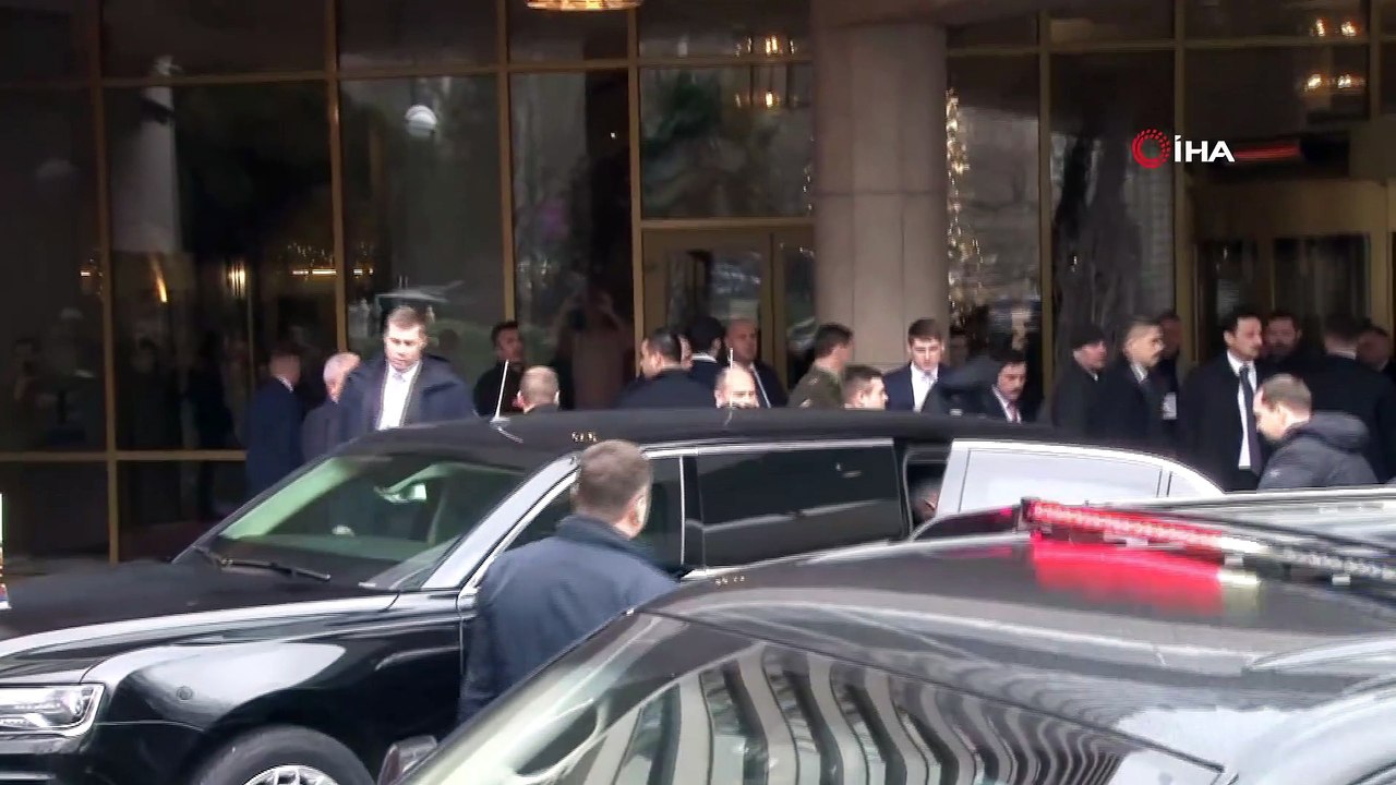 Rusya Devlet Başkanı Putin, Kritik Görüşme İçin Otelden Ayrıldı