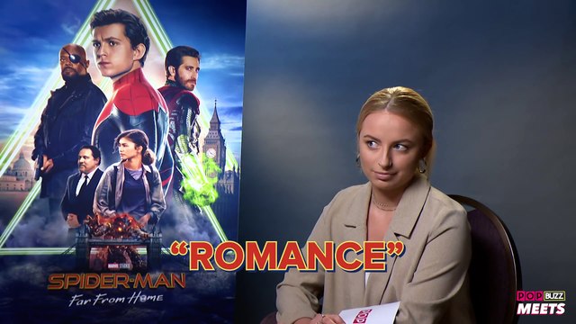 Tom Holland And Zendaya Discuss Serious Romance In 'Spider-Man: Far From Home' | PopBuzz Meets