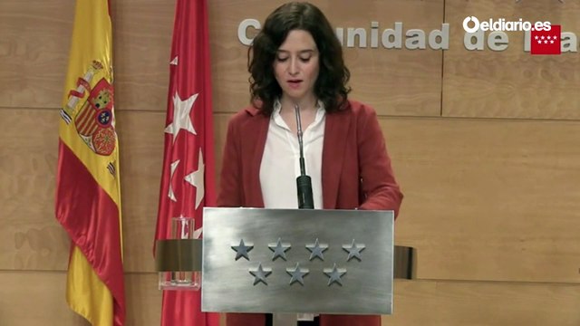 Ayuso, preocupada por el Gobierno de Sánchez: El nuevo gobierno radical de izquierdas no nos va a detener