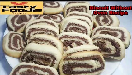 How to Make Biscuits Without Oven Recipe | Homemade Cookies Without Oven | Homemade Biscuit No Oven Recipe by tasty foodie