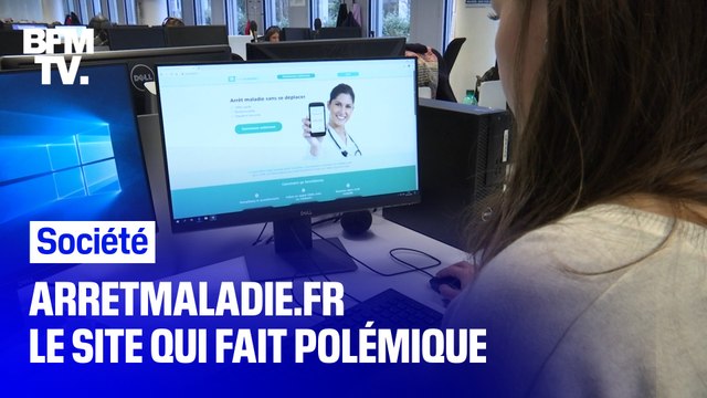 Le site arretmaladie.fr fait polémique auprès de l'Assurance Maladie
