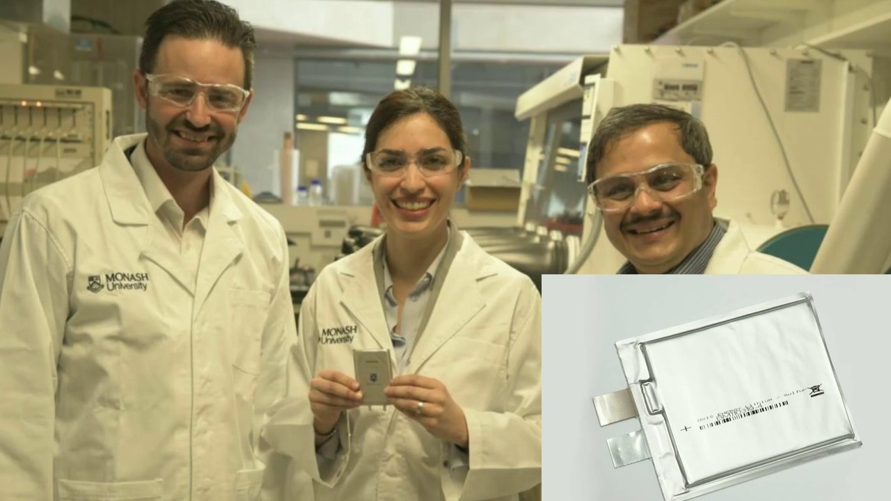 lithium sulfur battery | new battery technology | monash university australia | extend battery life