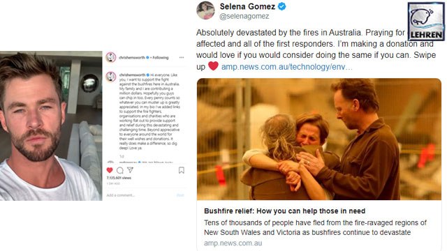 Celebs Who Donated To Australian Bushfires: Kim Kardashian, Kylie Jenner & Selena Gomez