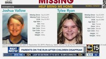 Parents on the run after children go missing
