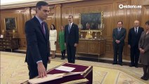 Pedro Sánchez promete su cargo ante el rey