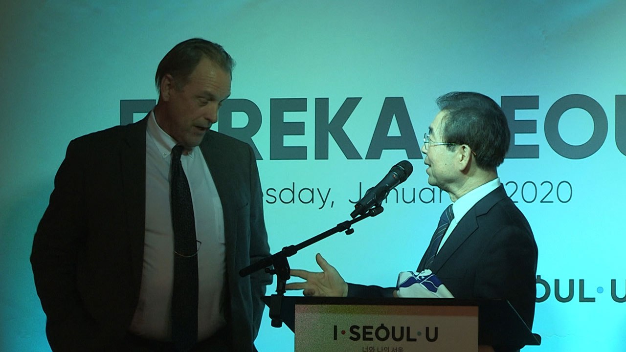 [서울] 박원순 시장, 美 CES에서 서울 혁신기업 소개 / YTN